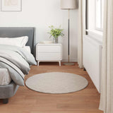Tappeto in Pelliccia Sintetica di Coniglio Olite Beige  120 cm