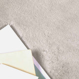 Tappeto in Pelliccia Sintetica di Coniglio Olite Beige  120 cm