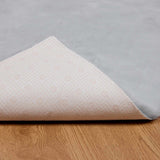 Tappeto in Pelliccia Sintetica di Coniglio Olite Grigio