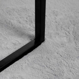 Tappeto in Pelliccia Sintetica di Coniglio Olite Grigio