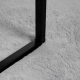 Tappeto in Pelliccia Sintetica di Coniglio Olite Grigio