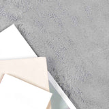 Tappeto in Pelliccia Sintetica di Coniglio Olite Grigio