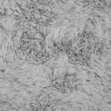 Tappeto in Pelliccia Sintetica di Coniglio Olite Grigio