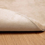 Tappeto in Pelliccia Sintetica di Coniglio Olite Talpa  160 cm