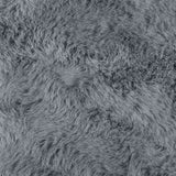 Tappeto in Pelliccia Sintetica di Coniglio Olite Antracite