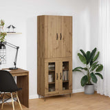 Credenza 2 pcs Rovere artigianale 69,5 x 34 x 180 cm
