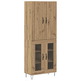 Credenza 2 pcs Rovere artigianale 69,5 x 34 x 180 cm
