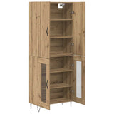 Credenza 2 pcs Rovere artigianale 69,5 x 34 x 180 cm