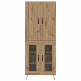 Credenza 2 pcs Rovere artigianale 69,5 x 34 x 180 cm