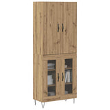 Credenza 2 pcs Rovere artigianale 69,5 x 34 x 180 cm