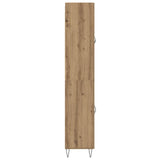 Credenza 2 pcs Rovere artigianale 69,5 x 34 x 180 cm