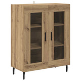 Credenza 2 pcs Rovere artigianale 69,5 x 34 x 180 cm