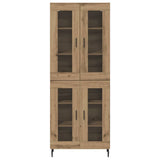 Credenza 2 pcs Rovere artigianale 69,5 x 34 x 180 cm