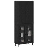 Credenza 2 pcs Rovere artigianale 69,5 x 34 x 180 cm