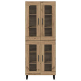 Credenza 2 pcs Rovere artigianale 69,5 x 34 x 180 cm