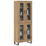 Credenza 2 pcs Rovere artigianale 69,5 x 34 x 180 cm
