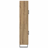 Credenza 2 pcs Rovere artigianale 69,5 x 34 x 180 cm