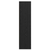 Guardaroba Rovere Nero 50 x 30 x 200 cm Legno truciolato
