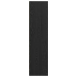 Guardaroba Rovere Nero 100 x 50 x 200 cm Legno truciolato