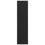 Guardaroba Rovere Nero 50 x 30 x 200 cm Legno truciolato
