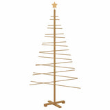 Albero di Natale in legno con supporto Marrone 180 cm Bambù