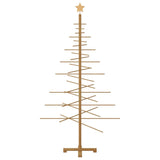 Albero di Natale in legno con supporto Marrone 180 cm Bambù