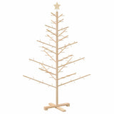 Albero di Natale in legno con supporto Naturale 150 cm