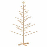 Albero di Natale in legno con supporto Naturale 150 cm