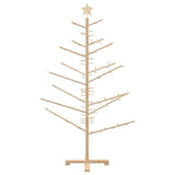 Albero di Natale in legno con supporto Naturale 150 cm