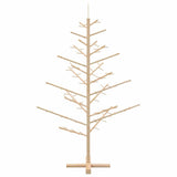 Albero di Natale in legno con supporto Naturale 150 cm