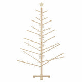 Albero di Natale in legno con supporto Naturale 180 cm