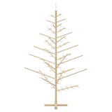 Albero di Natale in legno con supporto Naturale 180 cm