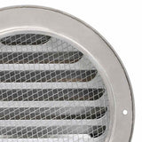 Coperture per ventilazione d'aria 8 pcs Argento 200 mm