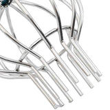 Protezione Foglie per Grondaia 2 pcs Argento 75 mm