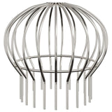 Protezione Foglie per Grondaia 2 pcs Argento 200 mm