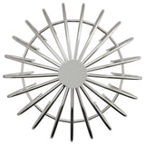 Protezione Foglie per Grondaia 2 pcs Argento 200 mm