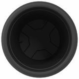 Vaso Rotondo per Fiori 24 pcs Nero  30 x 25 cm Plastica