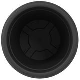 Vaso Rotondo per Fiori 24 pcs Nero  34 x 28 cm Plastica