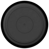 Vassoio Rotondo per Fiori 6 pcs Nero  14 x 2 cm Plastica