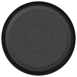 Vassoio Rotondo per Fiori 6 pcs Nero  14 x 2 cm Plastica