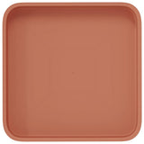 Vassoio Quadrato per Fiori 6 pcs Rosso Mattone 15 x 15 x 2 cm