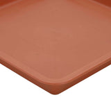 Vassoio Quadrato per Fiori 24 pcs Rosso Mattone