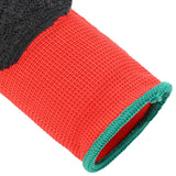 Guanti da Lavoro 24 pcs Rosso e Nero 11 / XXL