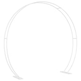 Arco Nuziale Bianco 223 x 45 x 201 cm Acciaio