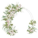 Arco Nuziale Bianco 223 x 45 x 201 cm Acciaio