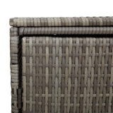 Cassa per Spazzatura 2 pcs Grigio 130 x 80 x 115 cm Polietilene