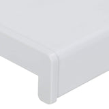 Soglia della Finestra Bianco 160 x 10 x 4,5 cm PVC