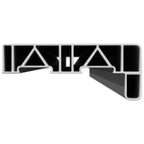 Soglia della Finestra Bianco 160 x 10 x 4,5 cm PVC