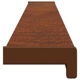 Soglia della Finestra Legno Marrone 160 x 10 x 4,5 cm PVC