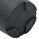 Vasi per Piante 6 pcs Nero  12,5 x 10 cm Plastica